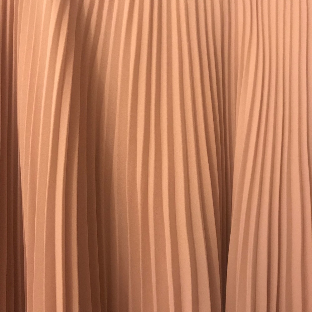 Pink Pleated Skirt - Picture 5 of 8